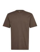 Classic Fit Knit T Shirt Hollister Brown