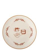 Beth Plate Bloomingville Red