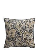 Sateen Paisley Print Cushion GANT Navy
