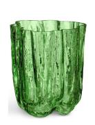 Crackle Vas Mörkgrön 121Mm Kosta Boda Green
