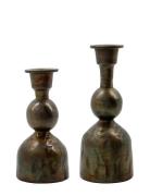 Lysestage, Hdcast, Antik Messing House Doctor Brown