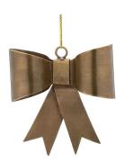 Small Radiant Ribbon Ornament Anna + Nina Brown