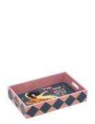 The Show Must Go On Tray Anna + Nina Pink