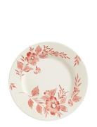 Whimsical Rose Dinner Plate Anna + Nina Red