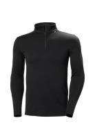 Lifa Merino Midweight 1/2 Zip Helly Hansen Black