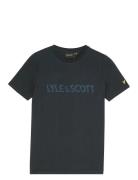 Lyle & Scott Print T-Shirt Lyle & Scott Navy