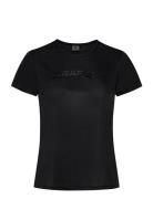 Core Essence Ss Mesh Tee W Craft Black