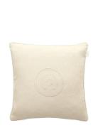 Tonal Crest Cushion GANT Beige