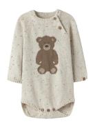 Nbngalto Ria Ls Knit Body Lil Lil'Atelier Cream