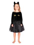 Cat Dress Den Goda Fen Black