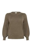 Kcloni Knit Pullover Kaffe Curve Khaki
