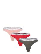 Thong 3Pk Calvin Klein Patterned
