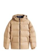 Tjm Essential Down Jacket Ext Tommy Jeans Beige