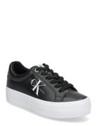 Vulc Flatform Laceup Low Lth Calvin Klein Black