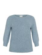 Kcletty Pullover Kaffe Curve Blue