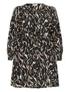 Kcmilina Dress Kaffe Curve Black