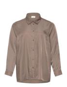 Kcada Shirt Kaffe Curve Beige