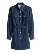Denim Belted Dress Tommy Jeans Blue