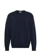 Ls Ez Cotton Crewnk Sweater 12Gg Calvin Klein Jeans Navy