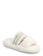 Hilfiger Fur Slipper Tommy Hilfiger Cream