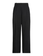Stretch Chino W/ Pleat - Wide Le Calvin Klein Black