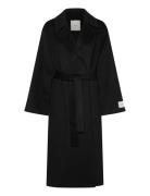 Hero Trench Coat-Dbl Face Wool - Calvin Klein Black