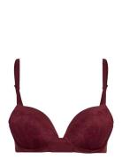Push Up Plunge Calvin Klein Burgundy