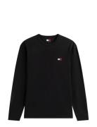 Tjm Reg Badge Tee Ls Tommy Jeans Black