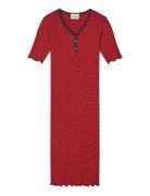 5X5 Stripe Tanya Dress Mads Nørgaard Red