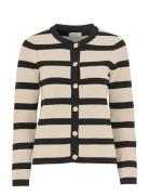 Arly Striped Cardigan Newhouse Beige