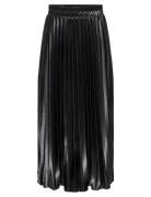 Carlyon Pleated Shine Skirt Jrs Noos ONLY Carmakoma Black