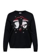 Carxmas Shine Ls Ck Knt ONLY Carmakoma Black