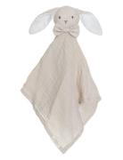 Diinglisar, Blankie, Rabbit, Muslin, Greige Teddykompaniet Grey