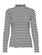 5X5 Stripe Trutte Tee Ls Mads Nørgaard Red