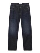 Anbass Trousers Slim Hyperflex Dust Replay Blue