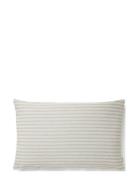 Outdoor Fine Stripe Cushion Compliments Beige