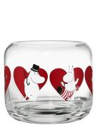 Moomin Candle Holder Heart 8Cm Muurla