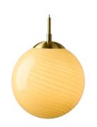 Candy Ball Pendant Halo Design Yellow