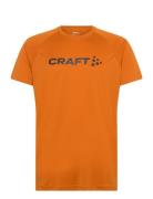 Core Essence Logo Tee M Craft Orange