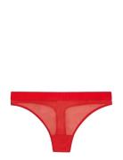 Mesh Thong Organic Basics Red