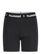 Hmlpulse Mid Waist Short Tights Hummel Black