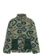 Teddy Mix Jacket Aop Mikk-line Green