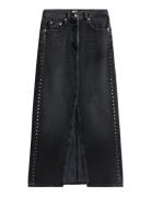 Layla Maxi Skirt Cbf Di6089 Tommy Jeans Black