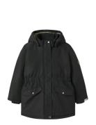 Nkfmarlow Parka Jacket Pb Name It Black