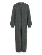 Vinynni Open L/S Long Knit Cardigan/Ln Vila Grey