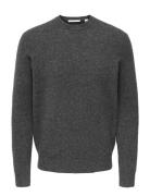 Onsray Reg Ls Crew Knit Frml ONLY & SONS Grey