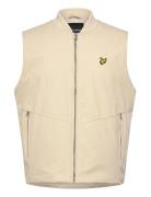 Quilted Shell Gilet Lyle & Scott Beige