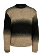 Jcofade Space Dye Crew Neck Styd Aw25 Jack & J S Beige