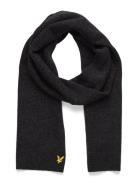 Lambswool Ribbed Scarf Lyle & Scott Grey