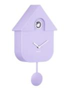 Wall Clock Modern Cuckoo KARLSSON Purple